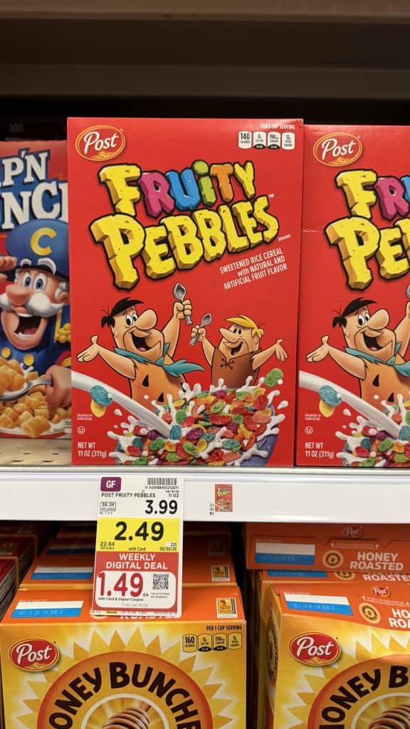 post cereal kroger shelf image (1)