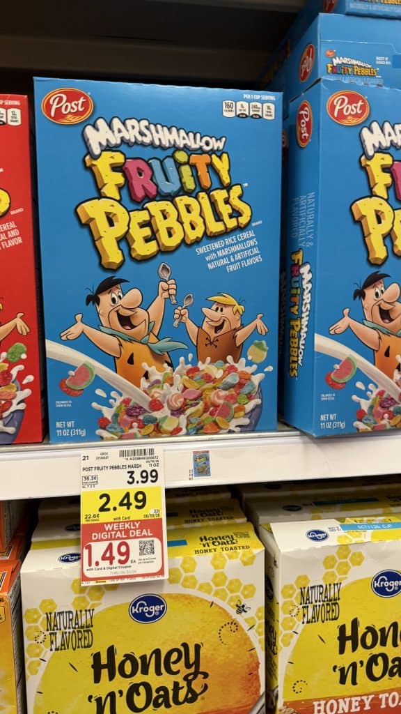 post cereal kroger shelf image (1)