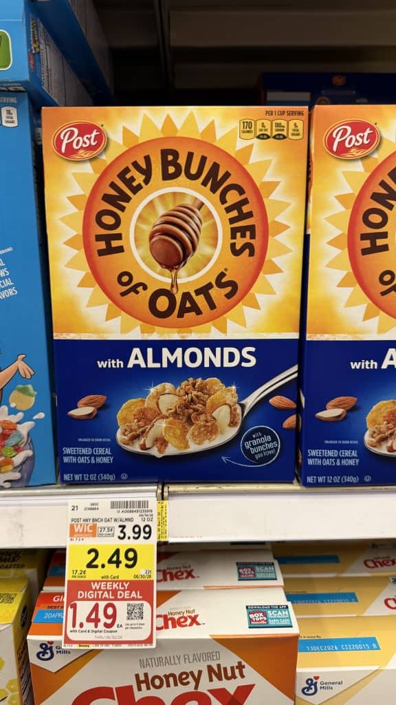 post cereal kroger shelf image (1)