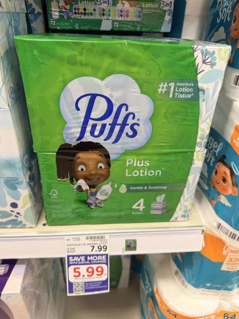 puffs tissues kroger shelf image (1)