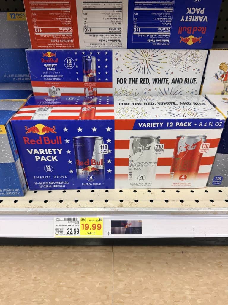 red bull kroger shelf image
