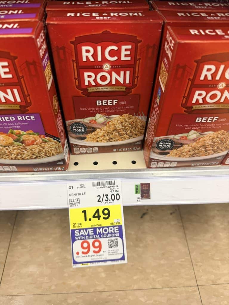 rice a roni kroger shelf image (1)