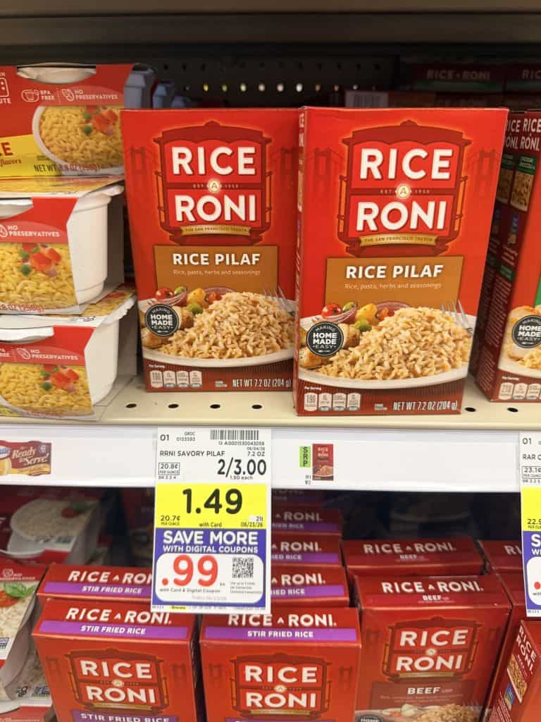 rice a roni kroger shelf image (1)