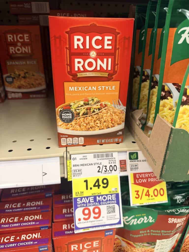 rice a roni kroger shelf image (1)