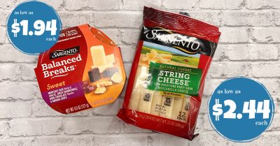 sargento cheese and breaks kroger krazy