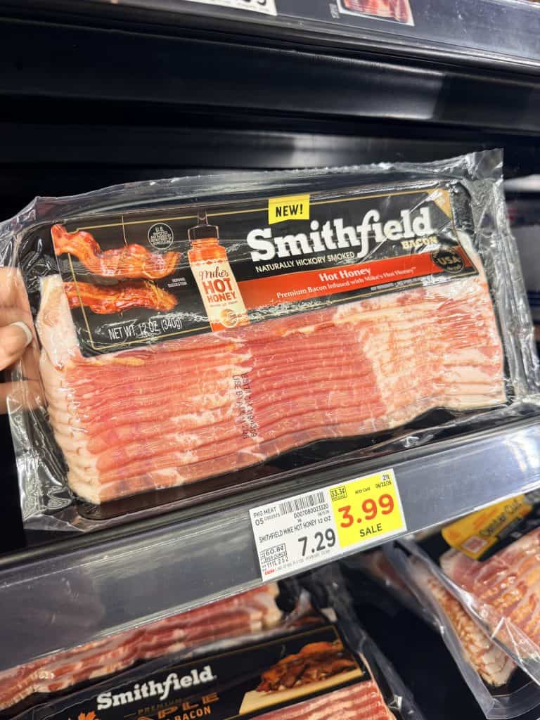 smithfield bacon kroger shelf image (1)