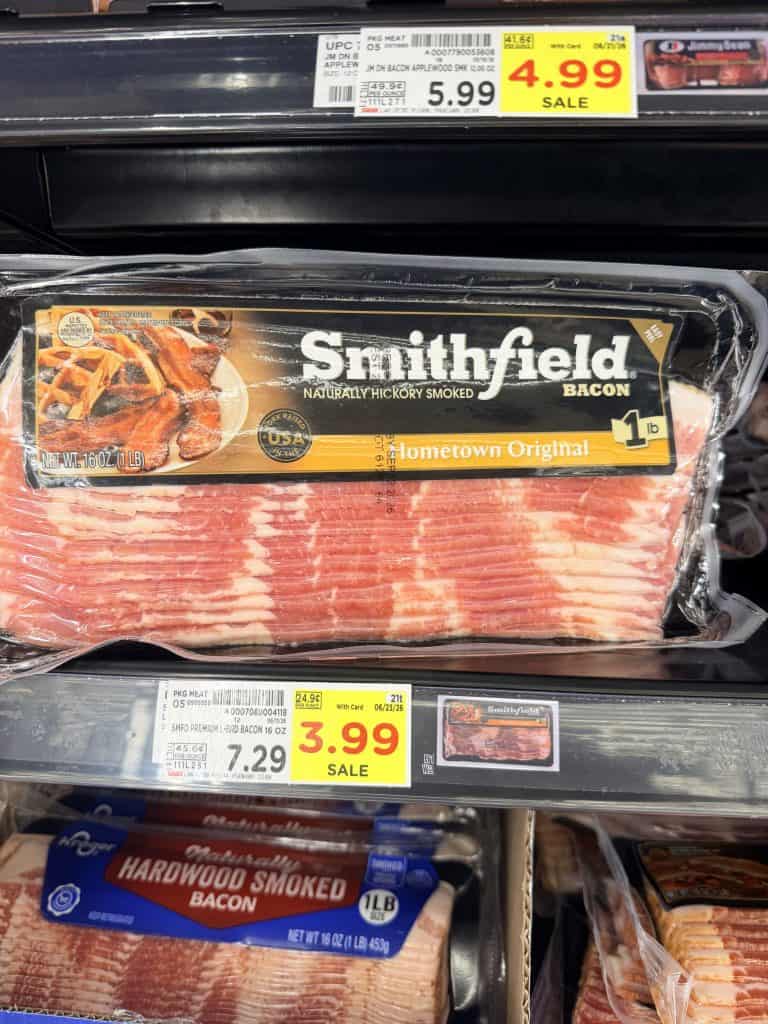 smithfield bacon kroger shelf image (1)