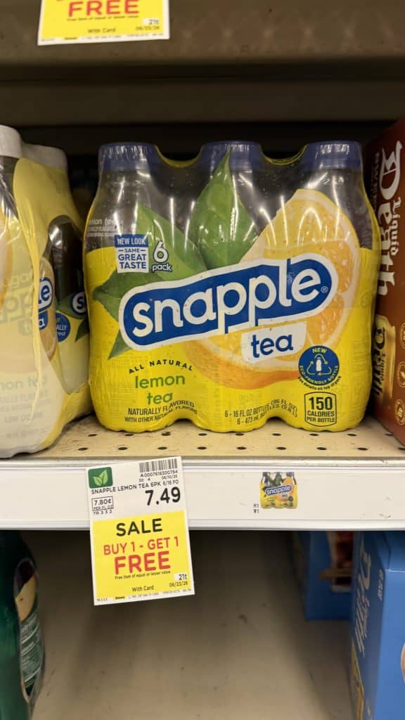 snapple kroger shelf image (2)
