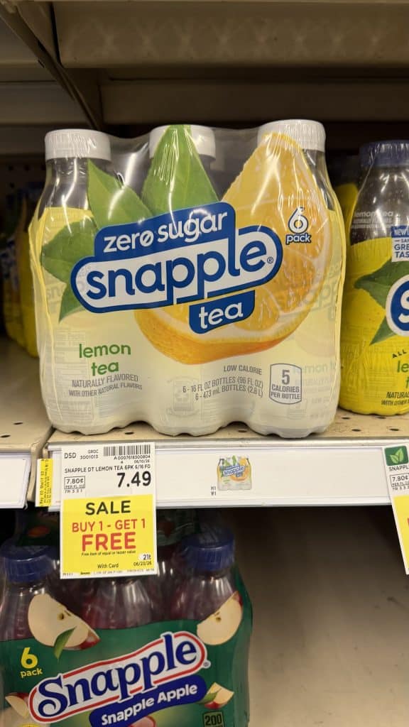 snapple kroger shelf image (2)