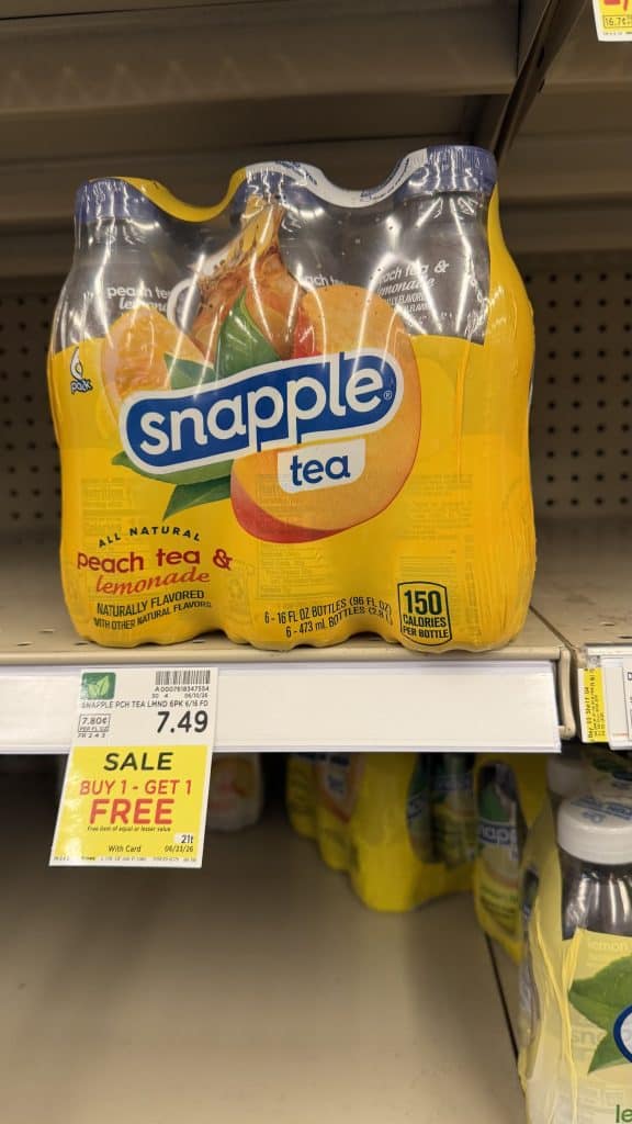 snapple kroger shelf image (2)