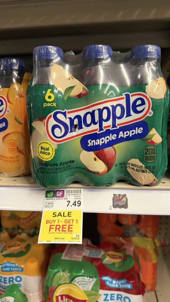 snapple kroger shelf image (2)