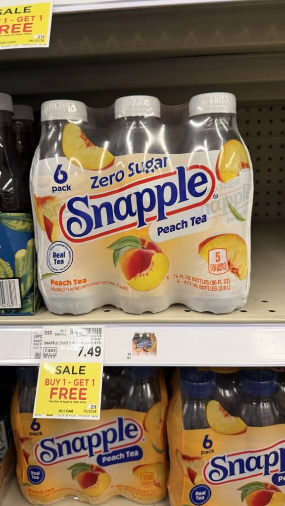 snapple kroger shelf image (2)