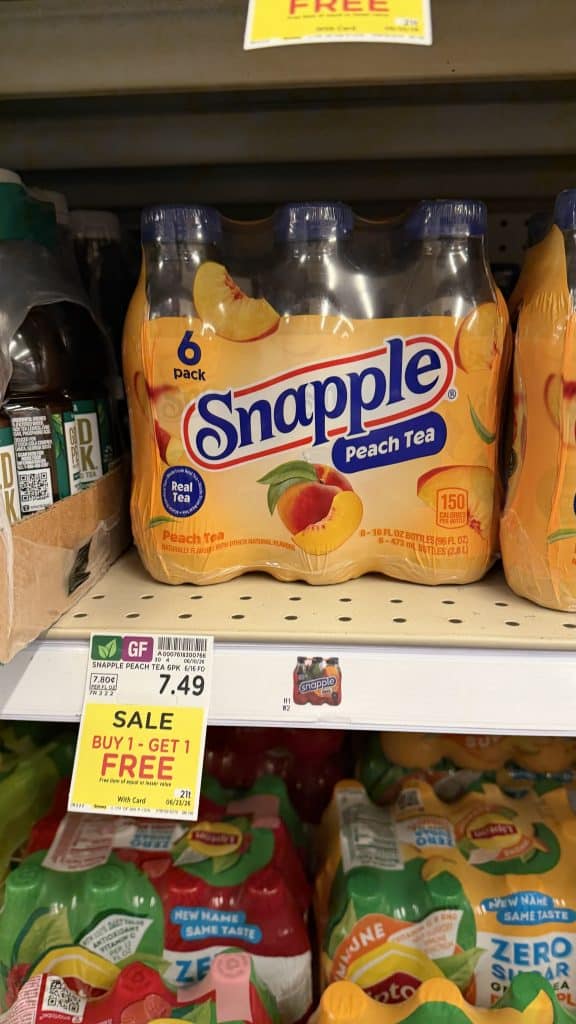 snapple kroger shelf image (2)
