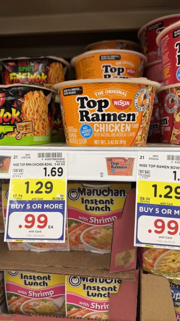 top ramen kroger shelf image (2)