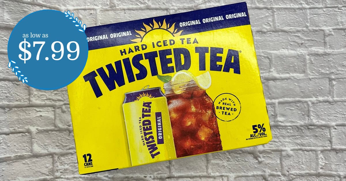 Sip, Savor, and Save: Twisted Tea Delights with Kroger Cash Back