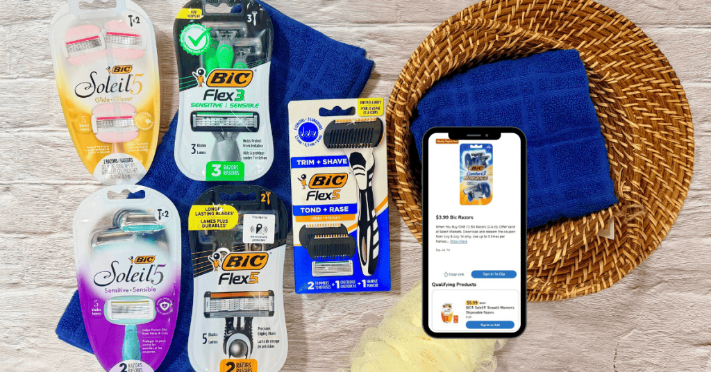 BIC Disposable Razors Kroger Digital Coupon