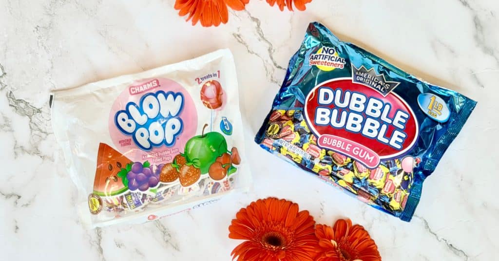 Blow Pop and Dubble Bubble Kroger