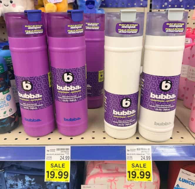 Bubba Water Bottles Kroger Shelf image
