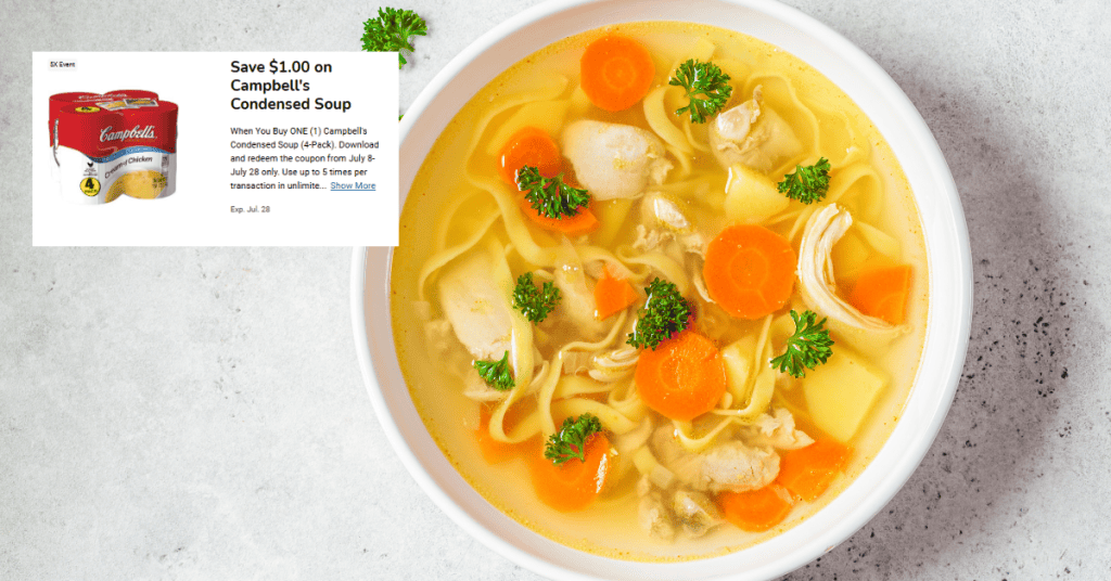 Campbell's Condensed Soups Kroger Digital Coupon