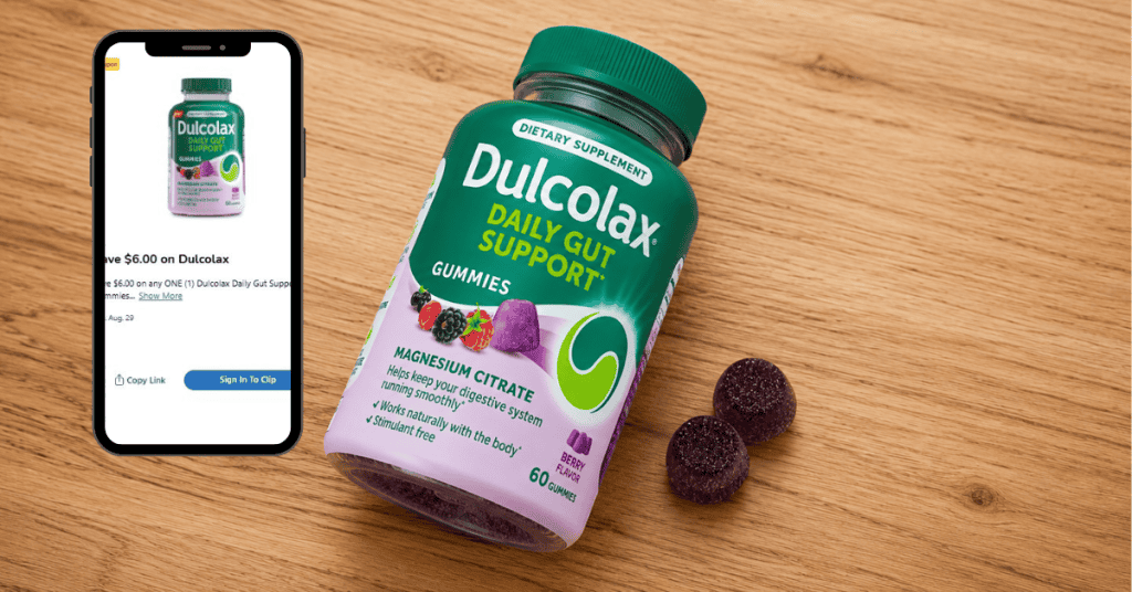 Dulcolax Daily support Gummies Kroger Digital Coupon