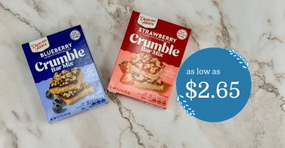 Duncan Hines Crumble Bar Mix Kroger Krazy