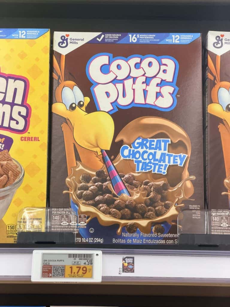 General Mills Cereal kroger shelf image (10)