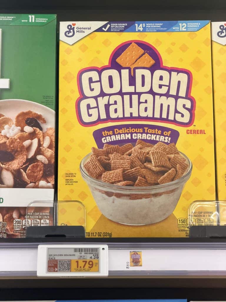 General Mills Cereal kroger shelf image (10)