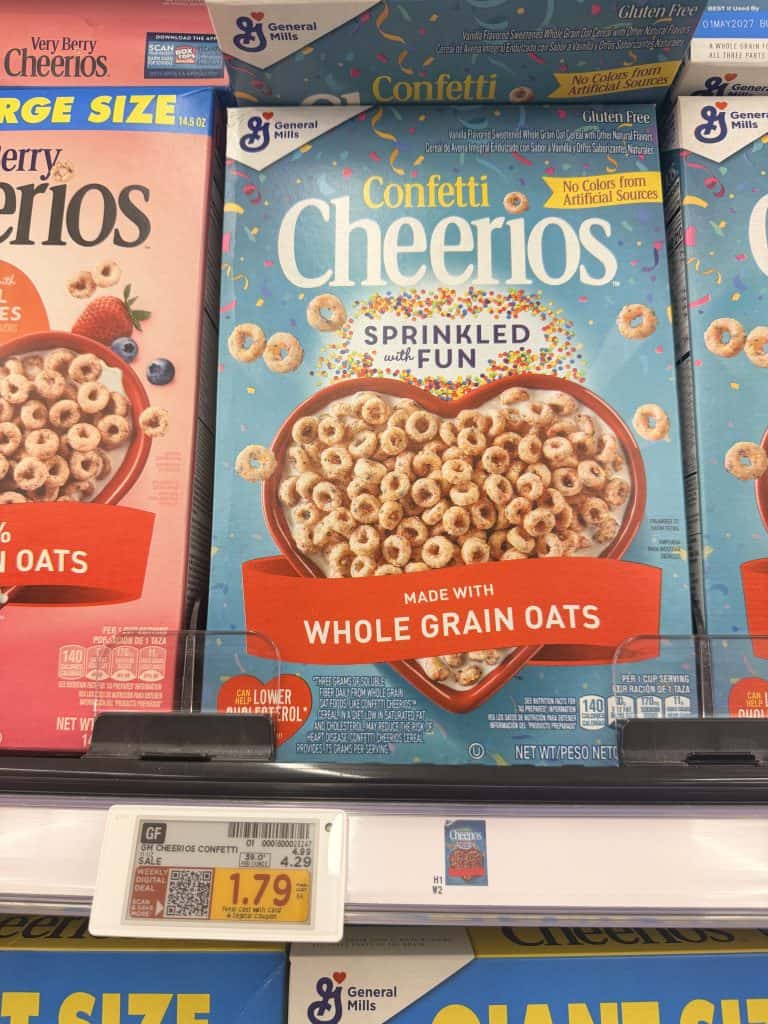 General Mills Cereal kroger shelf image (10)
