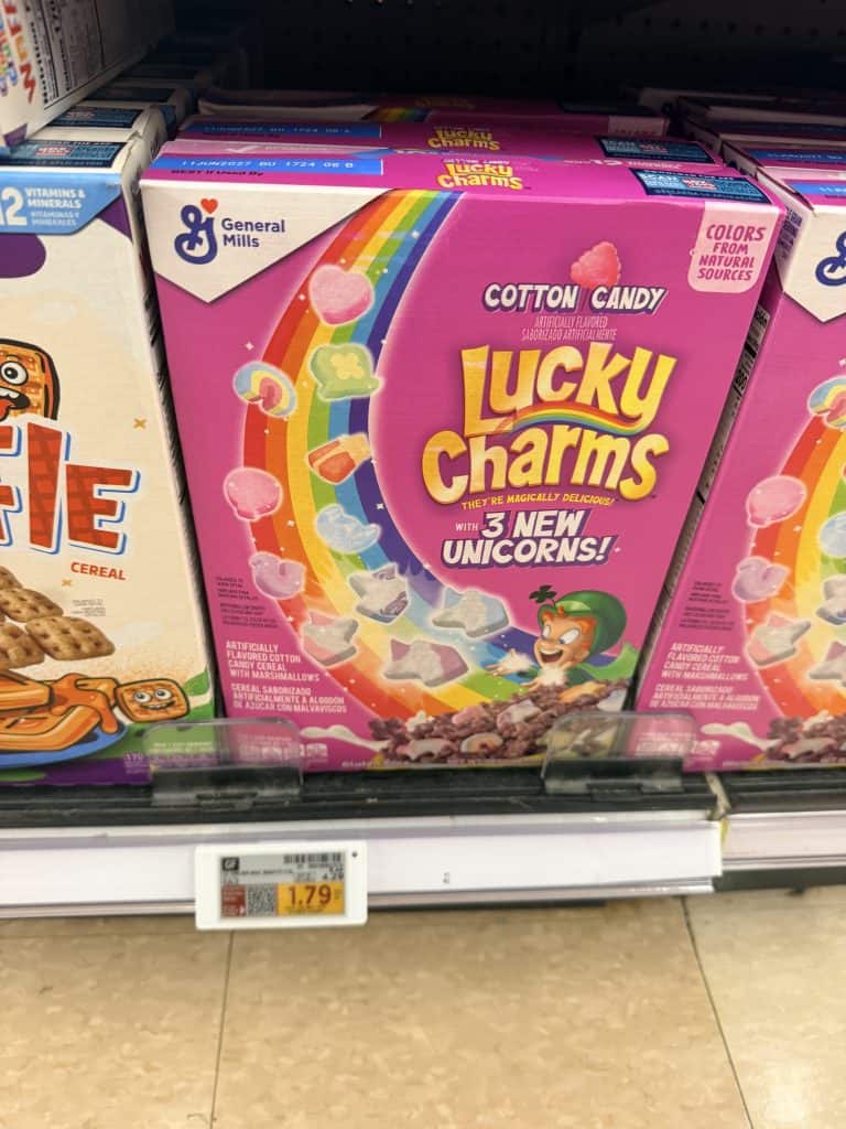 General Mills Cereal kroger shelf image (10)