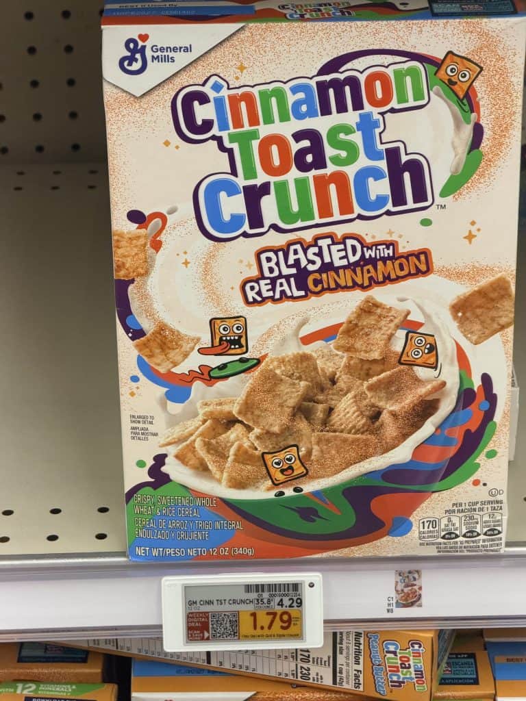 General Mills Cereal kroger shelf image (10)