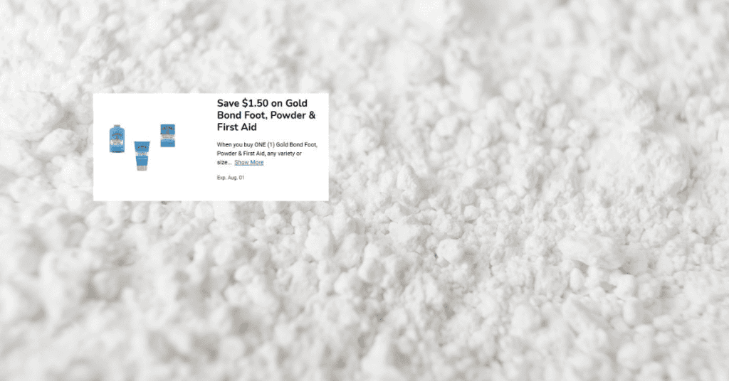 Gold Bond Powder kroger digital Coupon