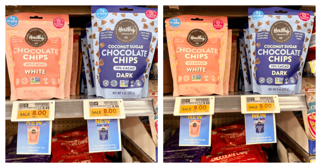 Healthy Crunch Chocolate Chips Kroger Shelf Image