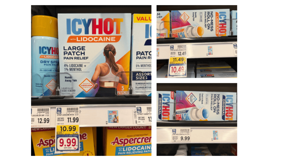 Icy Hot Kroger Shelf Image
