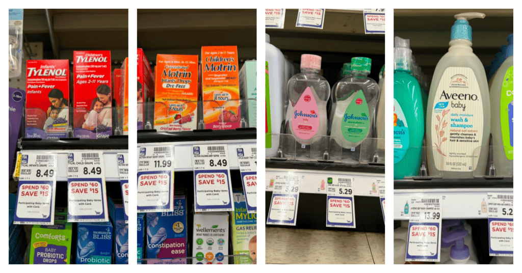 Kenvue Kroger Shelf images