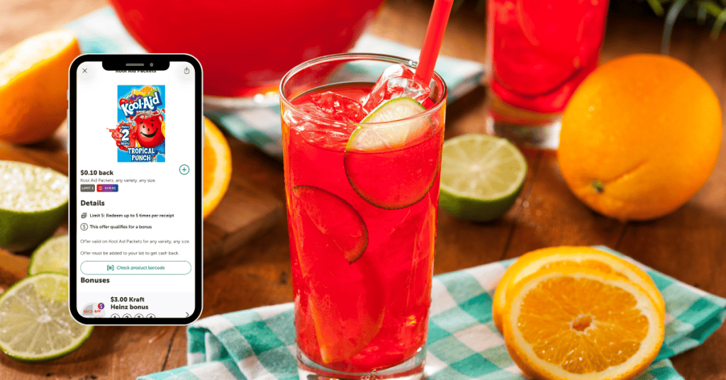 Kool-Aid Packets Kroger Ibotta Rebate