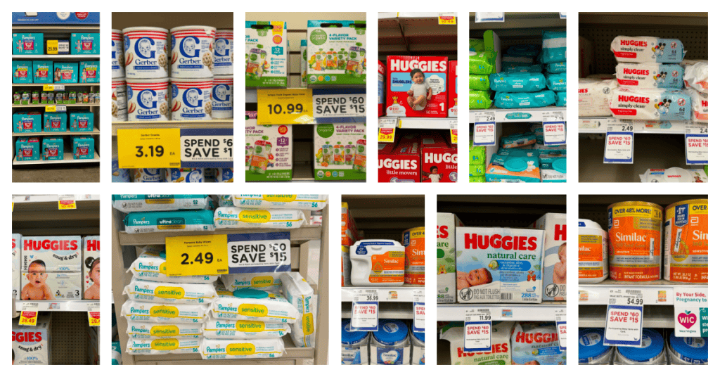 Kroger Baby Event Shelf images