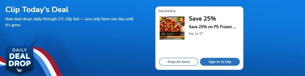 Kroger Daily Deal Drop