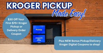 Kroger PIckup or Delivery Coupon Kroger Krazy