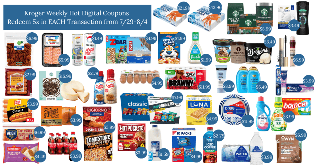 Kroger Weekly Hot Digital Coupons 729-84