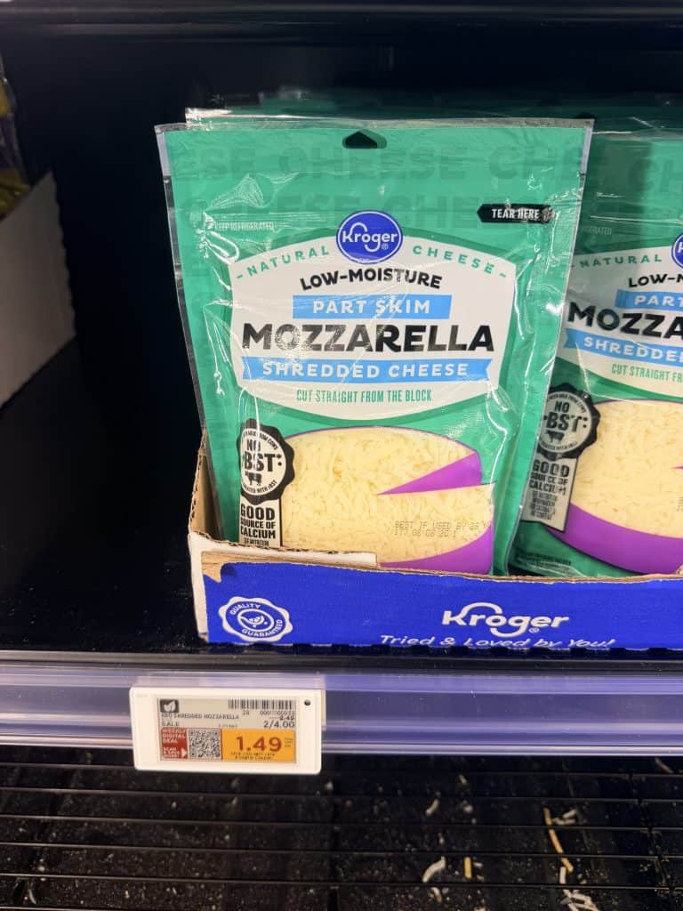 kroger cheese shelf image