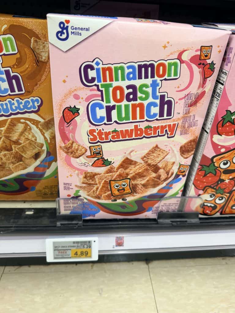 General Mills Cereals Kroger shelf image