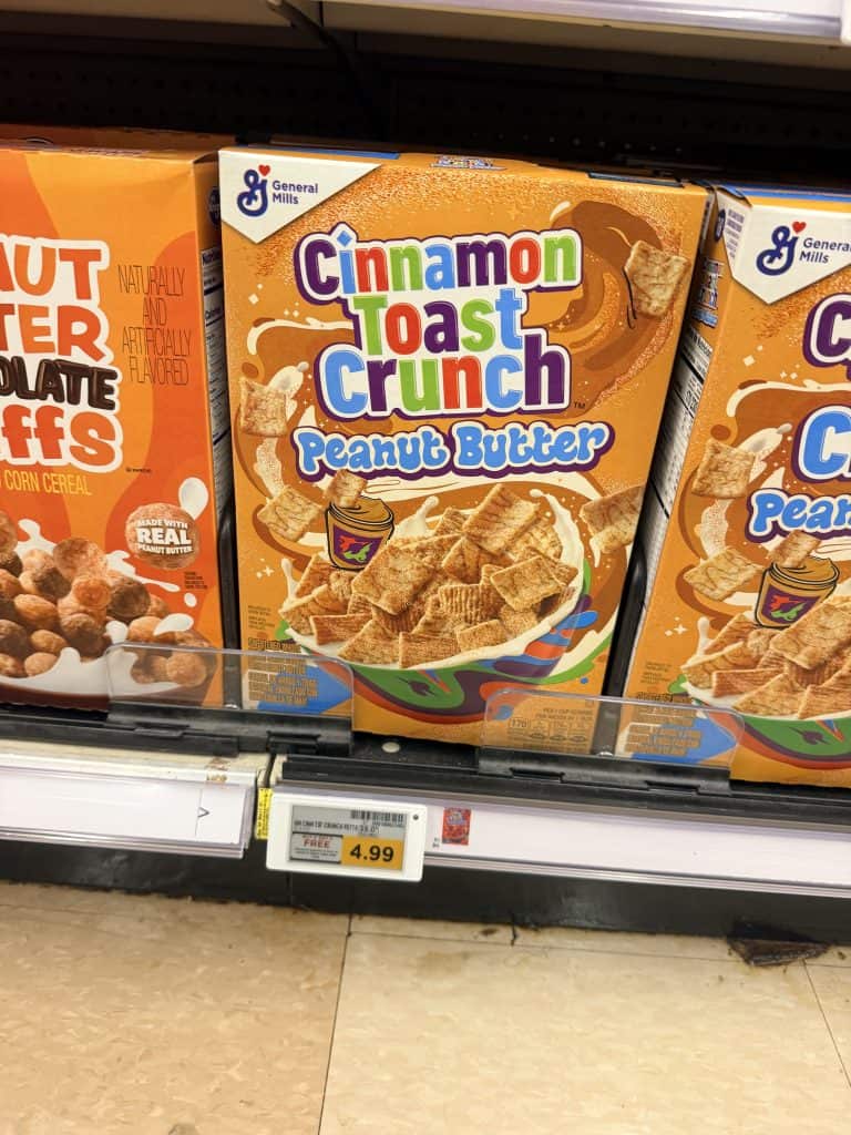 General Mills Cereals Kroger shelf image