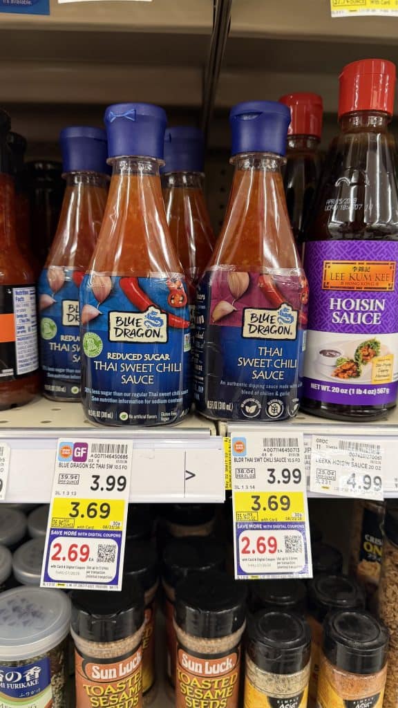 blue dragon kroger shelf image