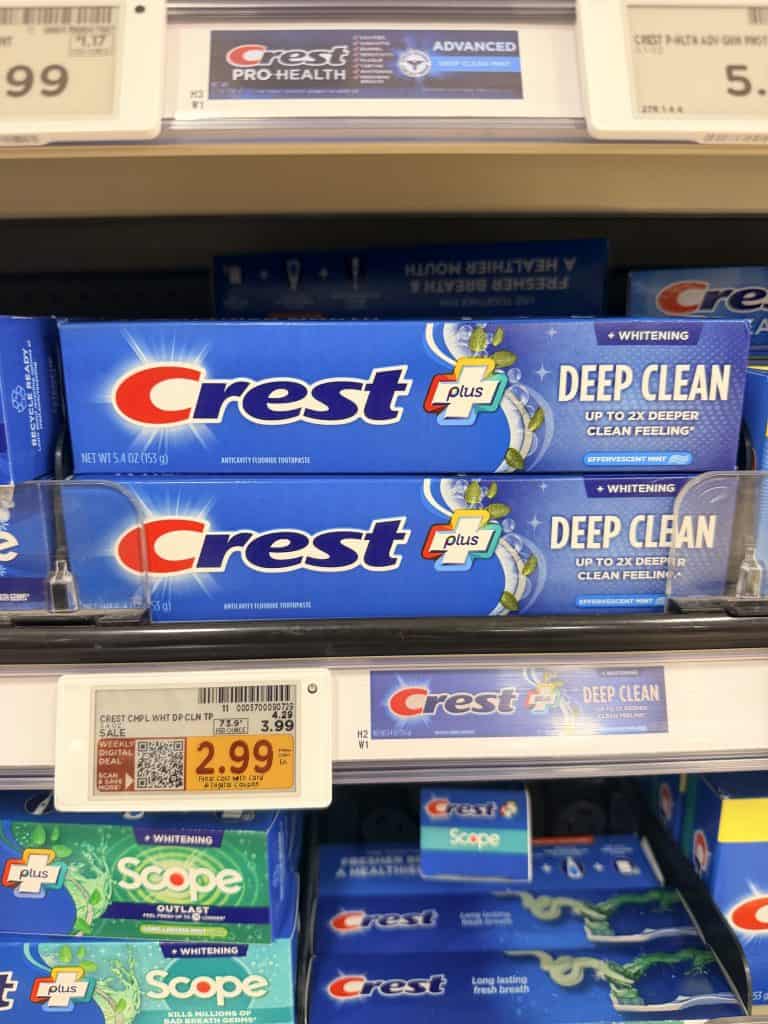 Crest Complete Toothpaste Kroger