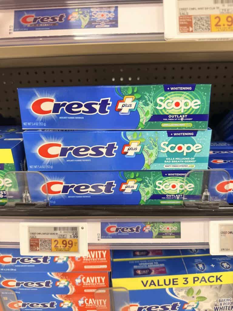 Crest Complete Toothpaste Kroger
