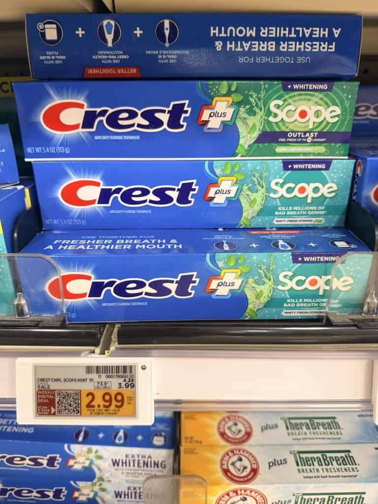 Crest Complete Toothpaste Kroger