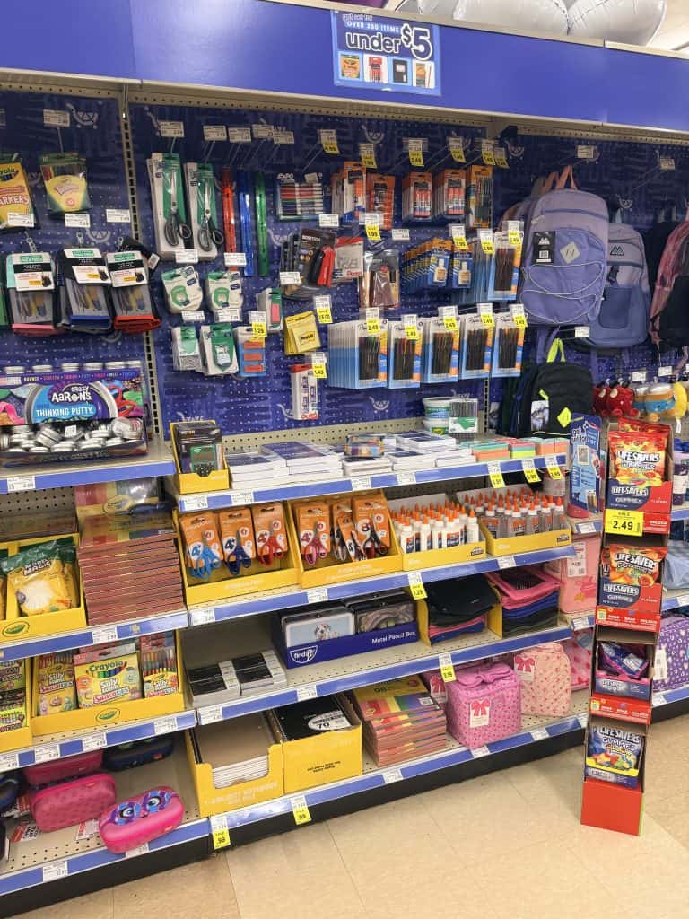 school supplies kroger shelf image