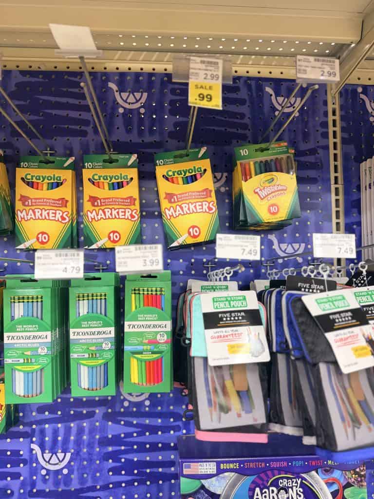 school supplies kroger shelf image
