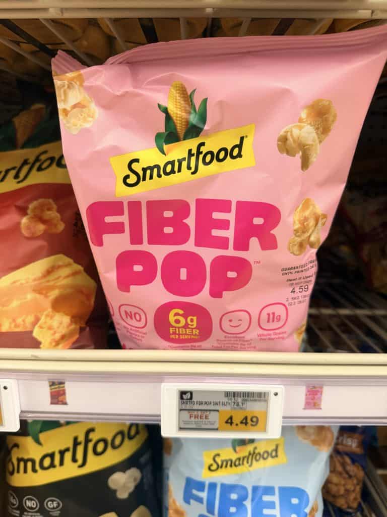 smartfood popcorn kroger shelf image