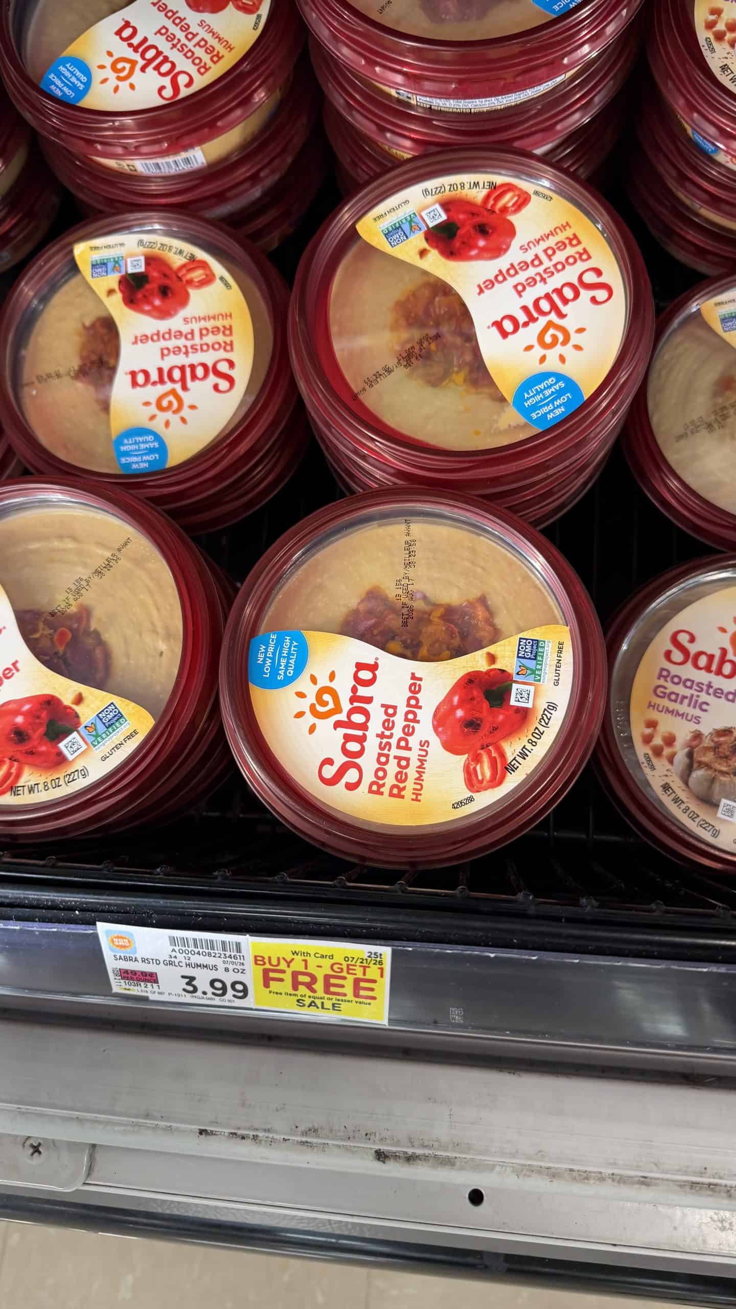 sabra Hummus kroger shelf image